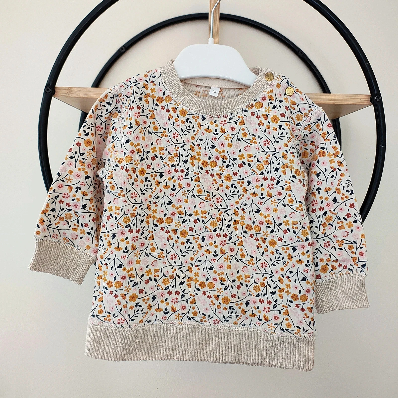 12 mois pull sweat fin